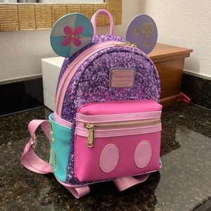 small world Disney loungefly